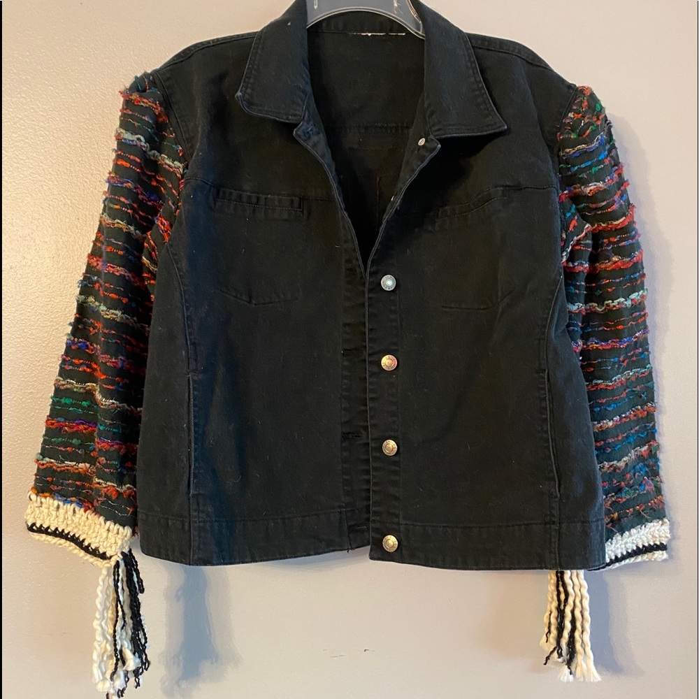 Peace sign jacket